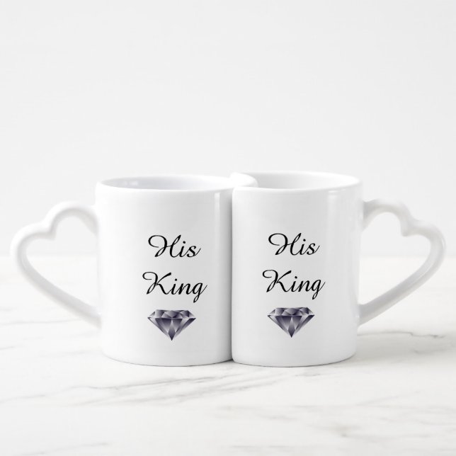 Wedding Gift Same Gender Couples Coffee Mugs (Front Nesting)