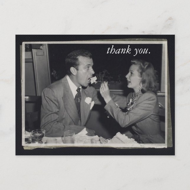 Wedding Gift Thank You Card Customizable Photo (Front)