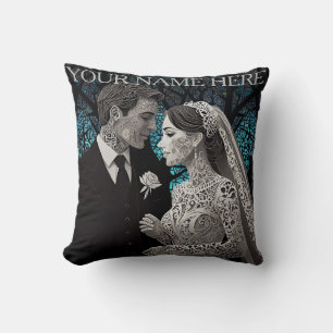 Wedding Gift Throw Pillow