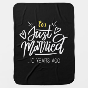 Wedding Gifts 10th Wedding Anniversary Baby Blanket