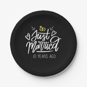 Wedding Gifts 10th Wedding Anniversary Paper Plates