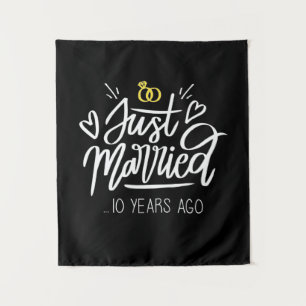 Wedding Gifts   10th Wedding Anniversary Tapestry