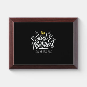 Wedding Gifts 20th Wedding Anniversary Award Plaque