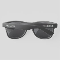 Wedding gifts bridal party favors personalized sunglasses