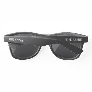 Wedding gifts bridal party favors personalized sunglasses