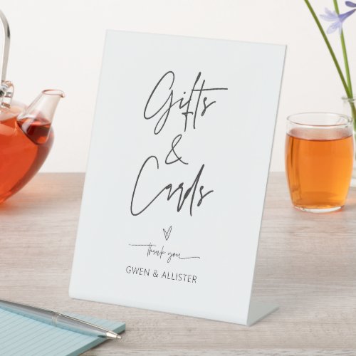 Wedding Gifts Cards Table Pedestal Sign G400