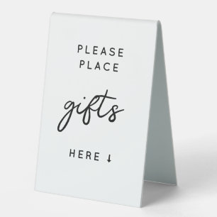 Wedding Gifts Here Sign
