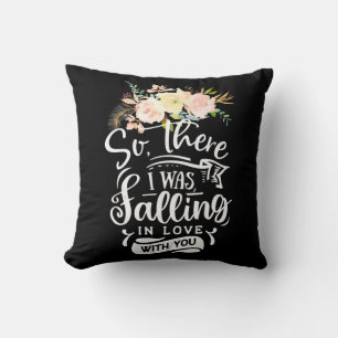 Wedding Gifts I Was Falling In Love With You Throw Pillow