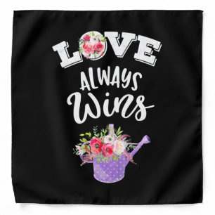 Wedding Gifts Love Always Win Bandana