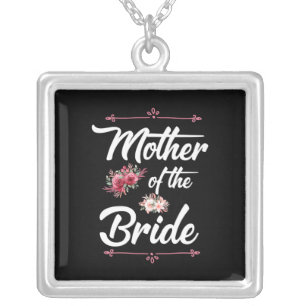 Wedding Gifts Mother Of The Bride Silver Plated Necklace