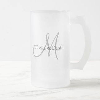 Wedding Gifts Mug Monograms