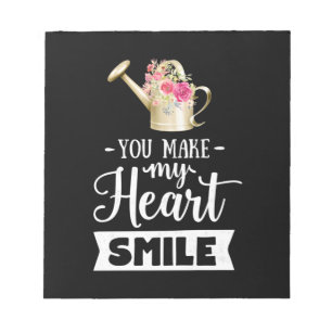 Wedding Gifts You Make My Heart Smile Notepad