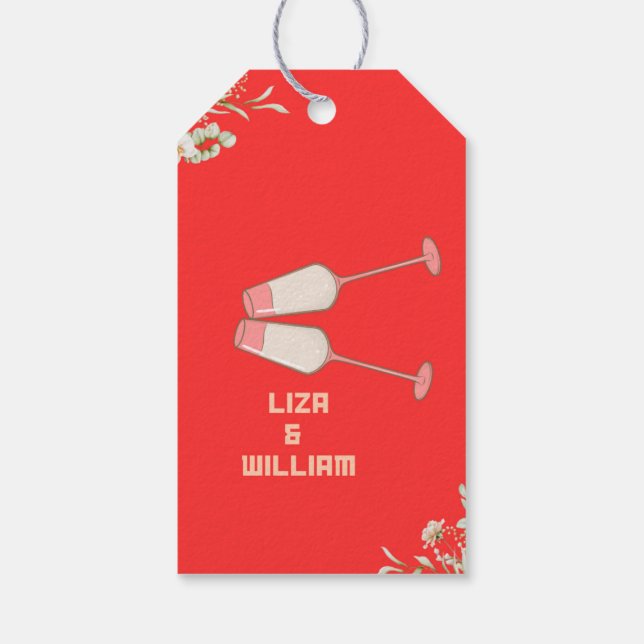 Wedding GIFTThank You Tag (Back)