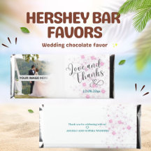 Wedding Giveaway Hershey's Bar Cover