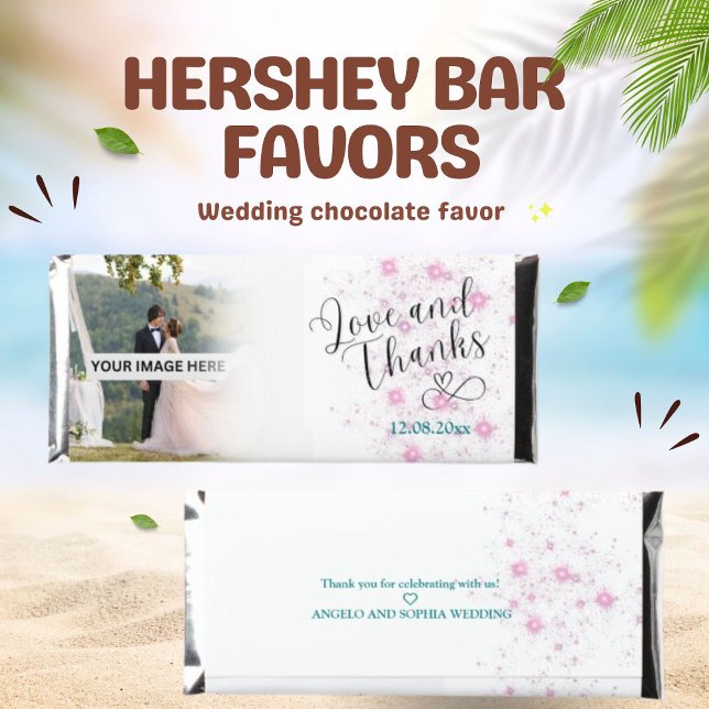 Wedding Giveaway Hershey's Bar Cover (Creator Uploaded)