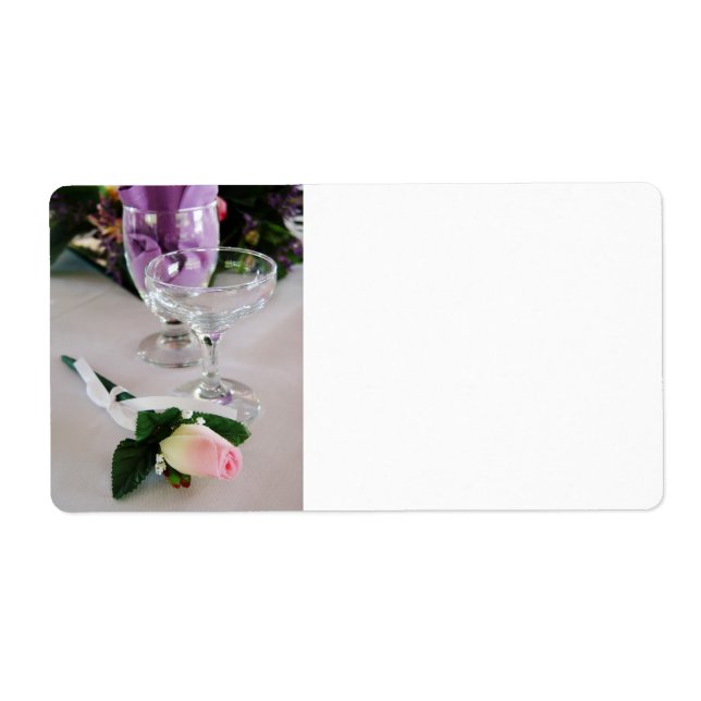 Wedding Glass Label (Front)