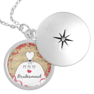 Wedding Gown Bridesmaid Necklace
