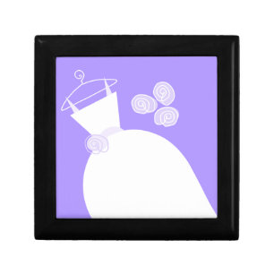 Wedding Gown Purple gift box