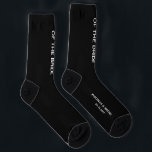 Wedding Grandpa of the Bride Black Socks<br><div class="desc">Wedding Grandpa of the Bride Black Socks</div>