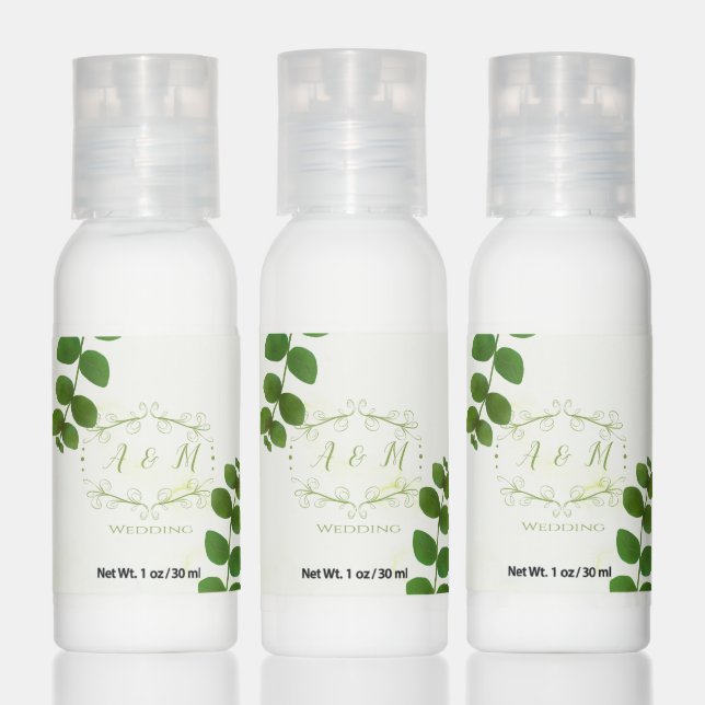 Wedding Green Chic  Hand Lotion (Set)