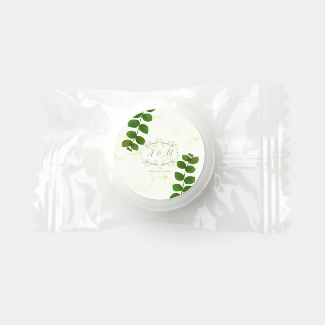 Wedding Green Chic  Life Saver® Mints (Front)