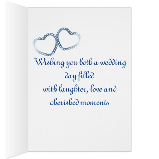 Wedding Greetings (Inside (Right))