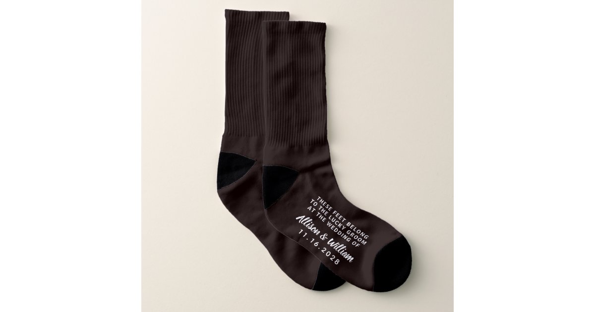 Wedding Groom Funny Socks Zazzle