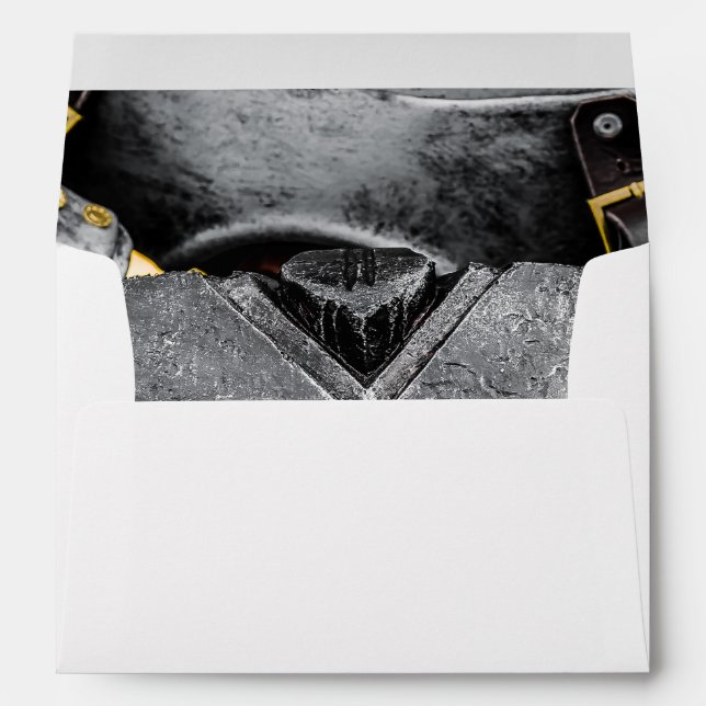 Wedding groom knight envelope (Back (Bottom))