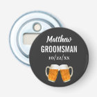 Wedding Groomsman Bachelor Party Favor Beer Cheers