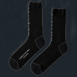 Wedding Groomsman Black Socks<br><div class="desc">Wedding Groomsman Black Socks</div>