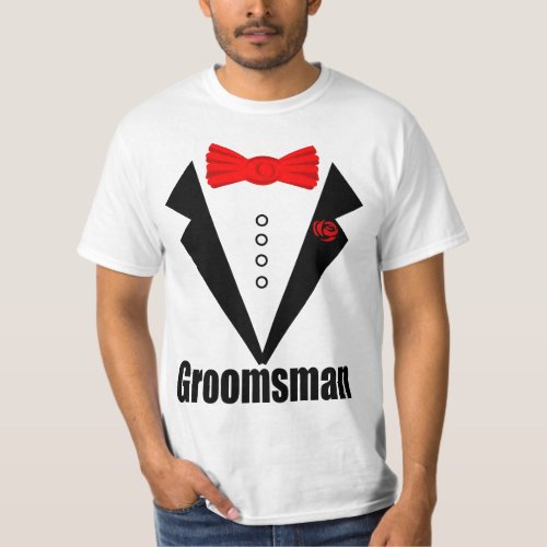 wedding groomsman T_Shirt