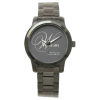 Wedding Groomswoman Gift Modern Monogram Cool