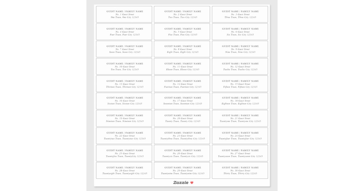 Nams bits custom labels