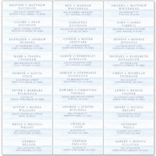 Wedding Guest Address Labels Ocean Watercolor