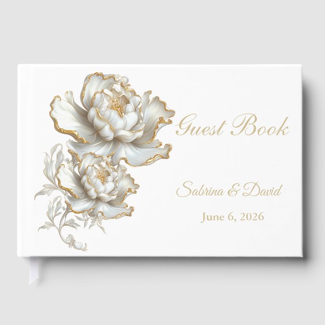 Wedding Guest Book (Front)