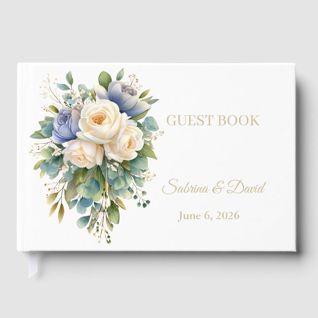 Wedding Guest Book (Front)