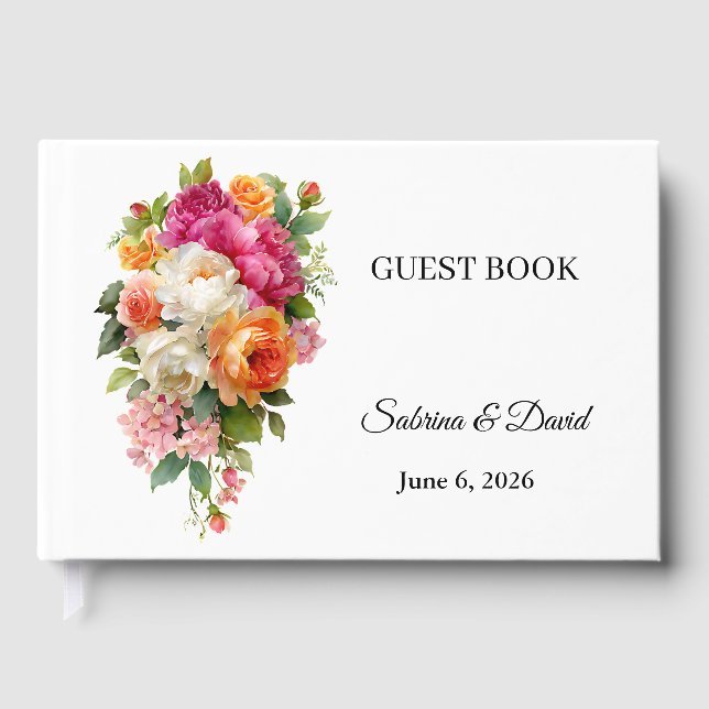 Wedding Guest Book (Front)