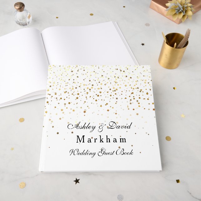 Wedding  guest book (Front Open)