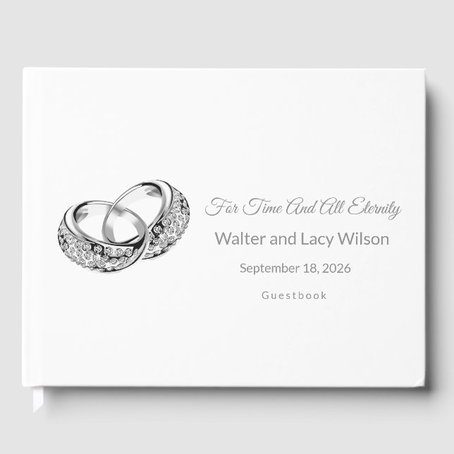 Wedding  guest book (Front)
