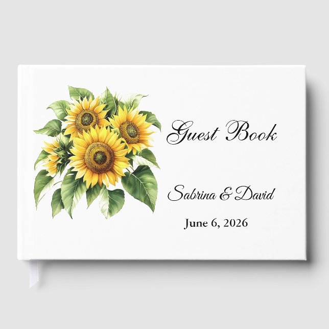 Wedding Guest Book (Front)
