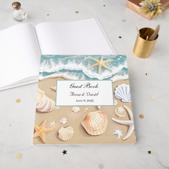 Wedding Guest Book (Front Open)