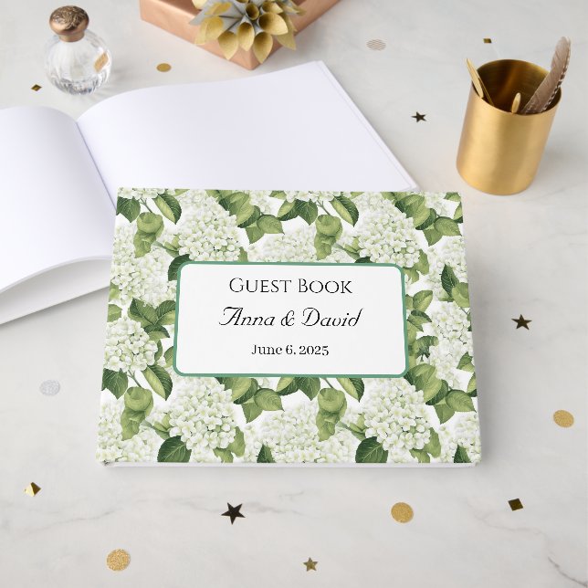 Wedding Guest Book (Front Open)