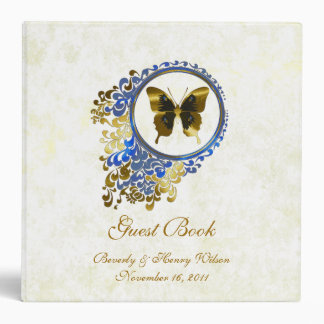 Wedding Guest Book 3 Ring Binder