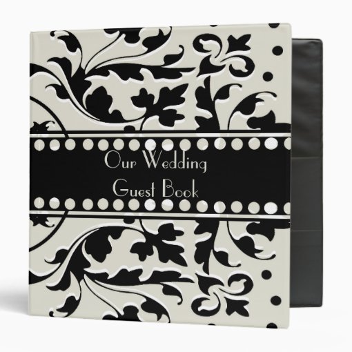 Wedding Guest Book Binder Zazzle