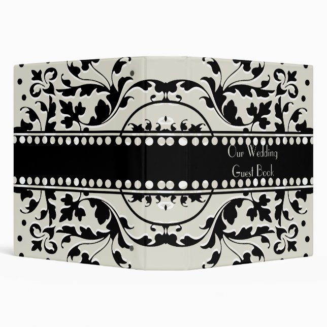 Wedding Guest Book Binder (Background)
