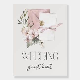 Wedding Guest Book Foam Board