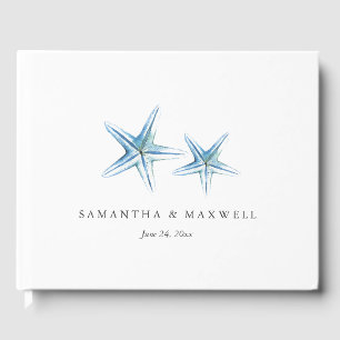 Wedding Guest Book Ideas Watercolor Starfish