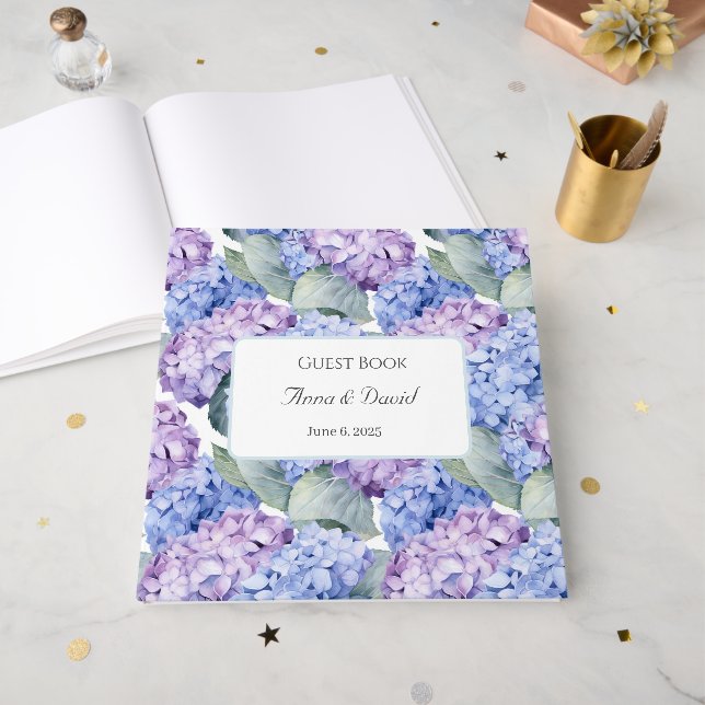 Wedding Guest Book Non Foil (Front Open)