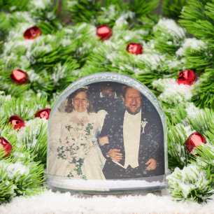 WEDDING GUEST FAVORS SNOW GLOBE