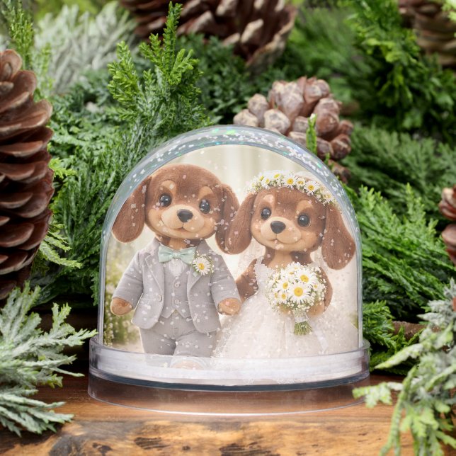 WEDDING GUEST FAVORS SNOW GLOBE (Winter)